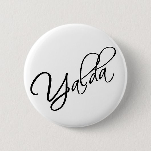 Yalda Button (Vorderseite)