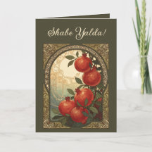 Yalda Granatäpfel Wintersonnenwende Symbolik