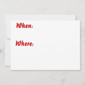 Yalda Party Einladung Card (Rückseite)