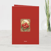 Yalda Pomegranate Chelle Night Fruits Karte (Rückseite)