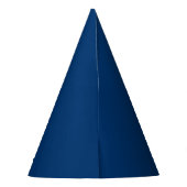 Yale Blaue Partyhut (Rückseite)