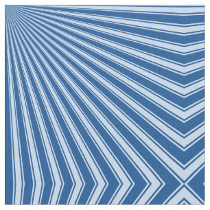 Yale Blue Funky Sun Rays Hintergrund Stoff