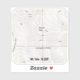 Yale Colorado Fourteener Aufkleber