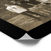 Yale Crew Team & Subs Großes Foto 1910 Poster (Ecke)