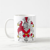 Yale-Familienwappen Kaffeetasse (Links)