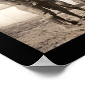 Yale Football Team Foto 1908 Poster (Ecke)