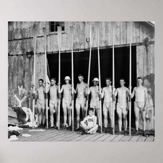 Yale Freshman Crew: 1916 Poster (Vorne)