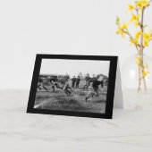 Yale-Fußball-Praxis 1912 Karte (Gelbe Blume)