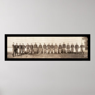 Yale-Fußball-Team-Foto 1908 Poster