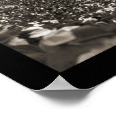 Yale Harvard Football Foto 1905 Poster (Ecke)