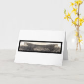 Yale Harvard Game Over Photo 1911 Karte (Gelbe Blume)