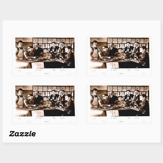 Yale Medical Anatomy Class Aufkleber (Blatt)