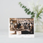 Yale Medical Anatomy Class Postcard Postkarte (Stehend Vorderseite)