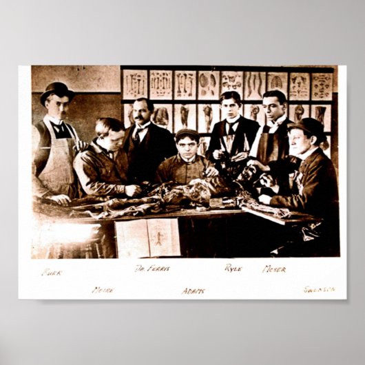 Yale Medical Anatomy Class Poster (Vorne)