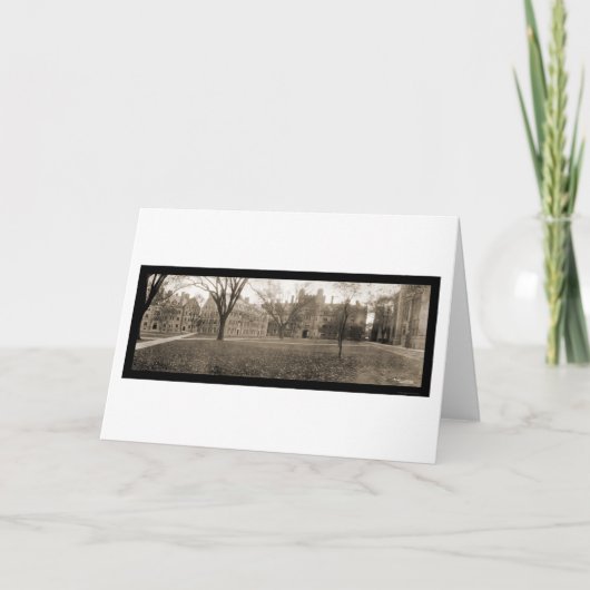 Yale, New-Haven CT Foto 1909 Karte (Vorderseite)