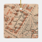Yale University Kartenornament Keramikornament (Rückseite)