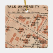 Yale University Kartenornament Keramikornament (Vorderseite)