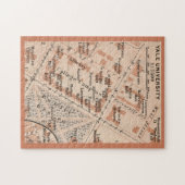 Yale University Map 11x14  Puzzle (Horizontal)