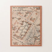 Yale University Map 11x14  Puzzle (Vertikal)