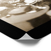 Yale vs. Princeton Baseball Foto 1904 Poster (Ecke)