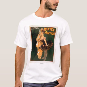 Yales die Auktions-Spiel ewig Teufels T-Shirt