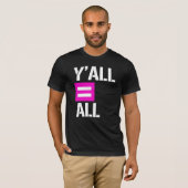 Y'all = All T-Shirt (Vorne ganz)