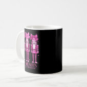 Y'all Are Nuts Nutcracker Christmas Funny Xmas  Kaffeetasse (Vorderseite Links)