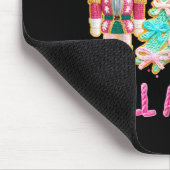 Y'all Are Nuts Nutcracker Crochet Christmas Funny Mousepad (Ecke)