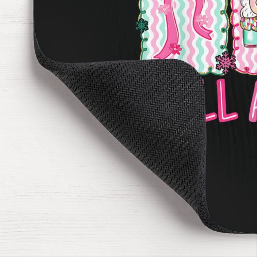 Y'all Are Nuts Nutcracker Merry Christmas Funny Xm Mousepad (Ecke)