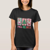 Y'all Are Nuts Nutcracker Merry Christmas Funny Xm T-Shirt (Vorderseite)