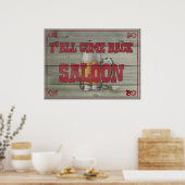 Y'all komm zurück poster (Küche)