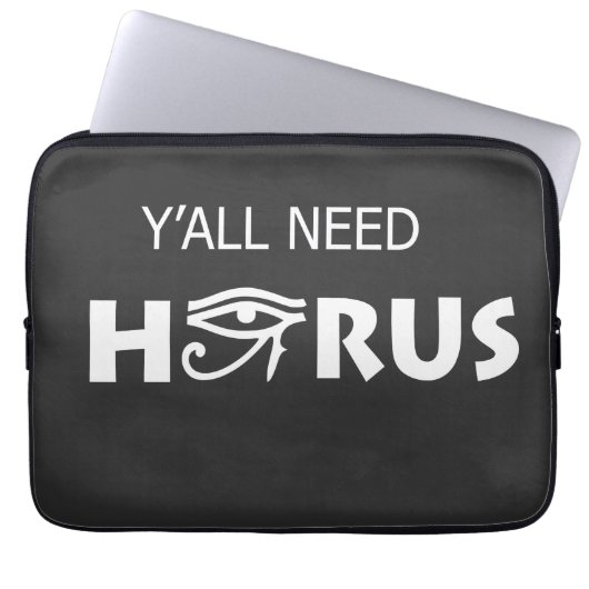 Y'All Need Horus Laptopschutzhülle (Vorderseite)