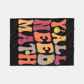 Yall Need Math Math Happy Fleecedecke (Vorderseite (Horizontal))