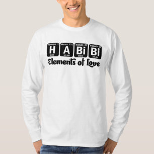 Yalla Habibi Funny Arabisch Libanon Word Liebe T-Shirt
