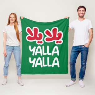 Yalla yalla fleecedecke