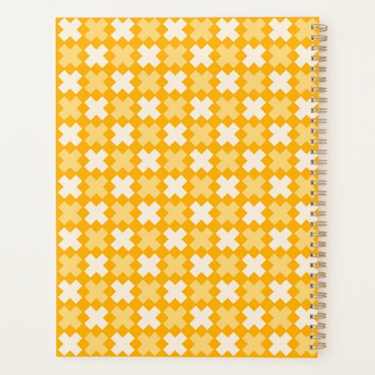 Yallow Plus Pattern Planner Planer (Rückseite)