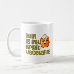 Yam ist mein Geist Gemüsepflanze klassisch Kaffeetasse