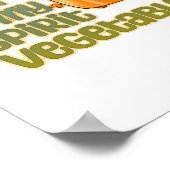 Yam ist mein Geist Gemüsepflanze klassisch Poster (Ecke)