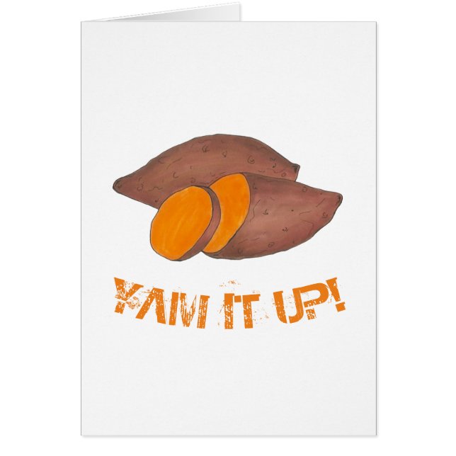 YAM IT UP Orange Sweet Potato Funny Feinschmecker (Vorne)