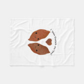 Yam Sweet on You Sweet Potato Fleecedecke (Vorderseite (Horizontal))