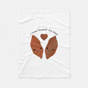 Yam Sweet on You Sweet Potato Fleecedecke