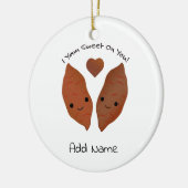 Yam Sweet on You Sweet Potato Keramik Ornament (Links)