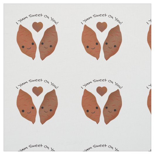Yam Sweet on You Sweet Potato Stoff (Muster)