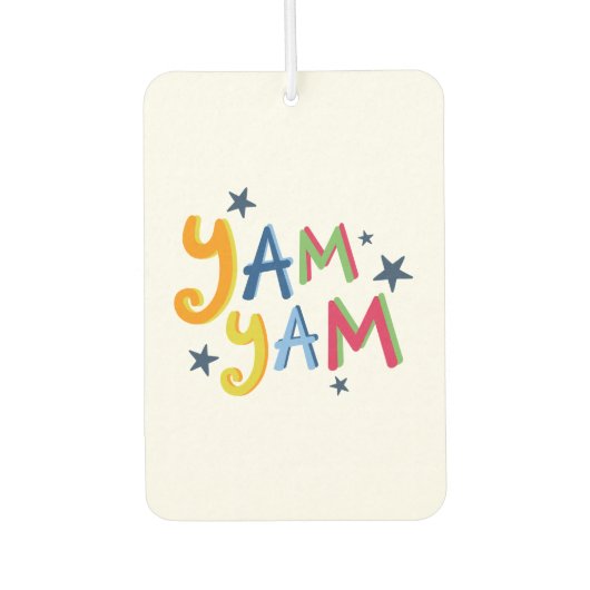 Yam Yam Black Country Autolufterfrischer (Vorderseite)