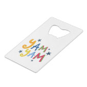 Yam Yam Black Country Bottle Opener Geldbeutel Flaschenöffner (Vorderseite Schrägansicht)