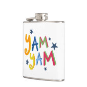 Yam Yam Black Country Hip Flask Flachmann (Links)