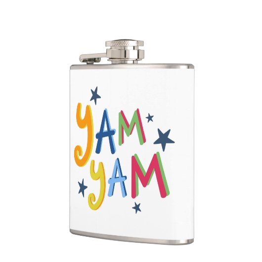 Yam Yam Black Country Hip Flask Flachmann (Links)