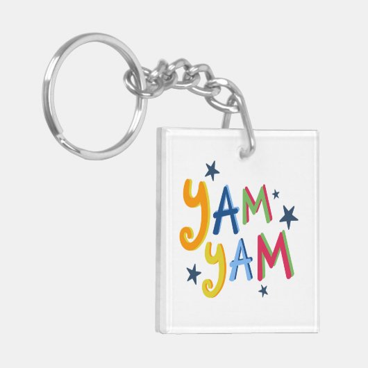 Yam Yam Black Country Key Ring Schlüsselanhänger (Vorderseite links)