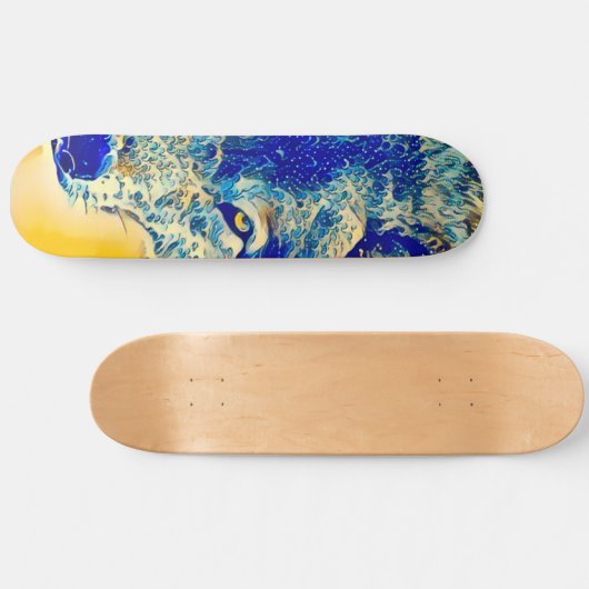 Yamaguchi Water Wolf Signature Pro Board Skateboard (Horizontal)