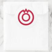 Yamaguchi, Yamaguchi Runder Aufkleber (Tasche)